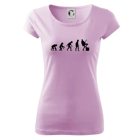 Evolúcia gitarista - noha na kombe