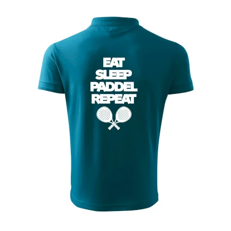 Eat sleep padiel repeat pod sebou