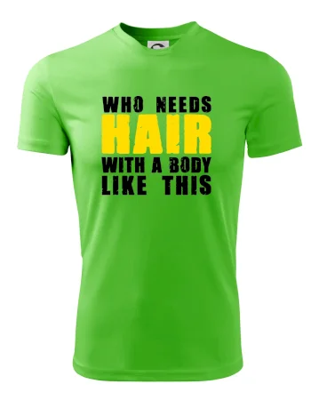 Who Needs Hair With A Body Like This