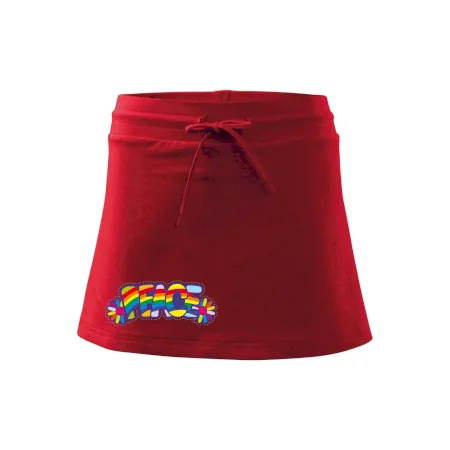 Peace nápis dúhový