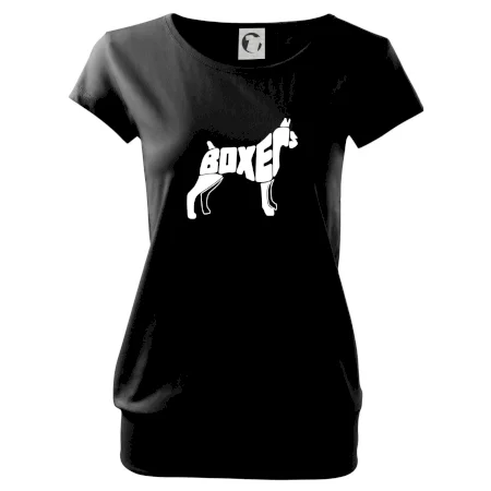 Boxer nápis v tele