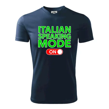 Italian speaking mode - ON