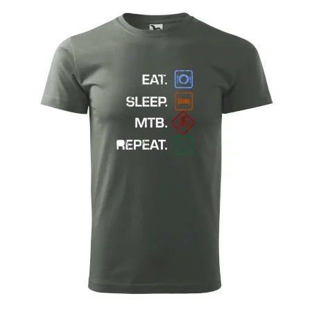 Eat sleep MTB repeat