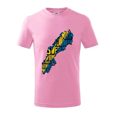 Mapy - názvy miest - Švédsko