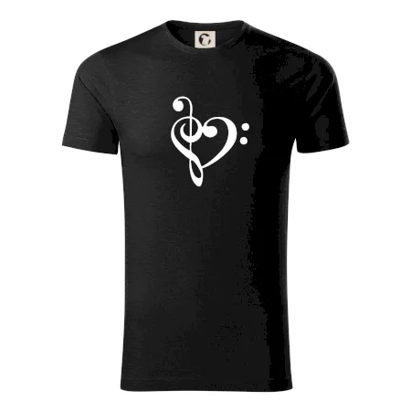 Husľový kľúč srdce