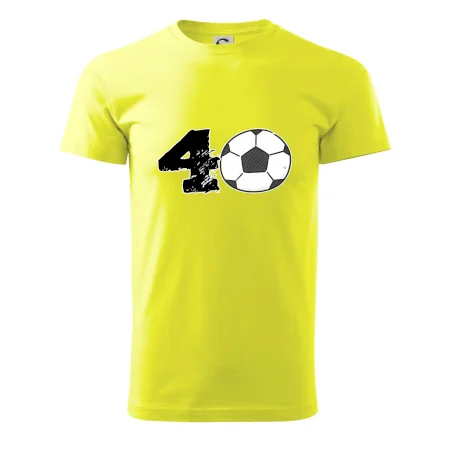 Futbal okrúhle narodeniny 40