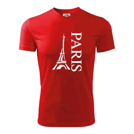 Paris nápis Eiffelovka na výšku