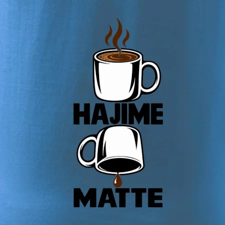 Hajime matte káva judo
