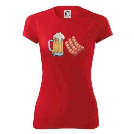 Pivo a klobása