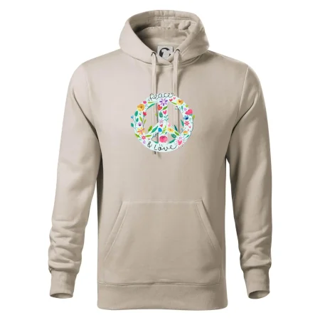 Peace and love symbol