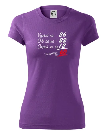 Vyzerá, cíti sa, chová sa - 60 rokov