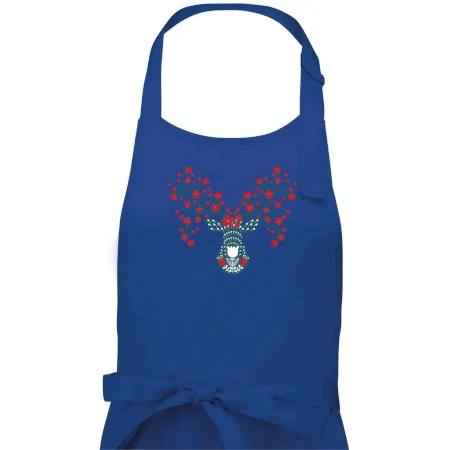 Folklór - jeleň s červenými plodmi