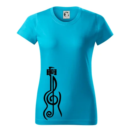 Husľový kľúč gitara