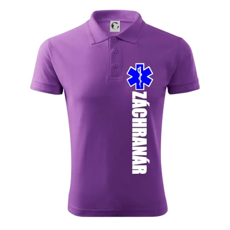 Nápis Záchranár + hviezda