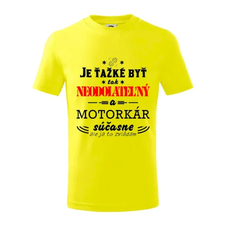 Neodolateľný motorkár