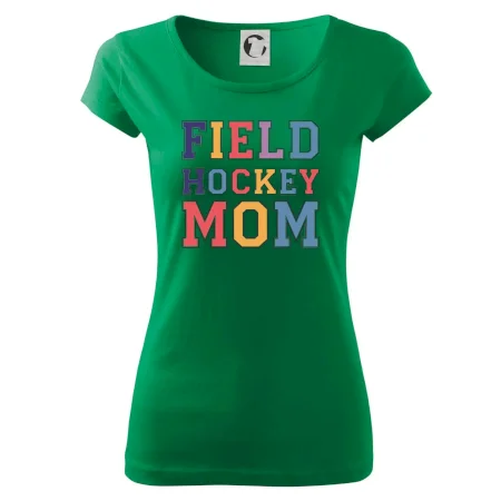 Field hockey mom - športové písmo