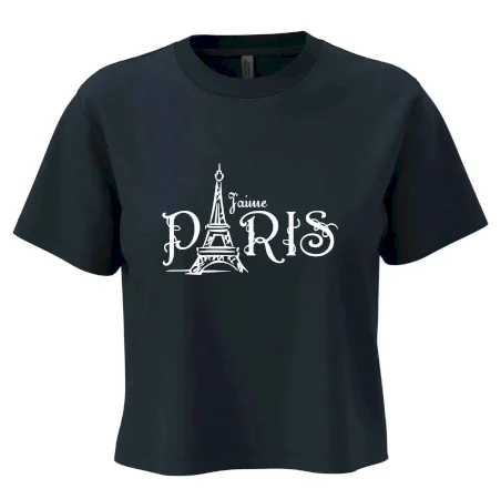 Paris nápis Eiffelovka rovný