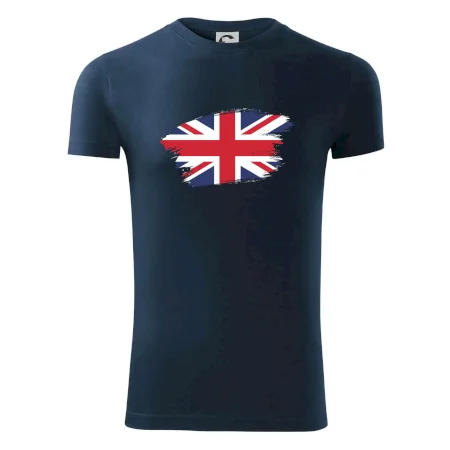 Britská vlajka roztrhaná