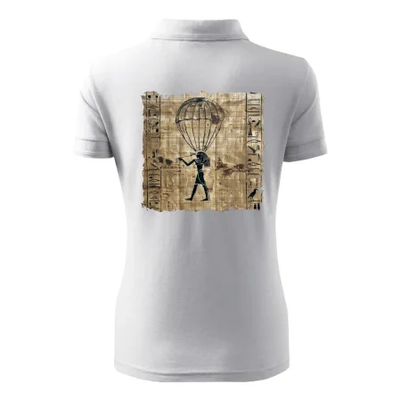 Egyptské hieroglyfy parašutista