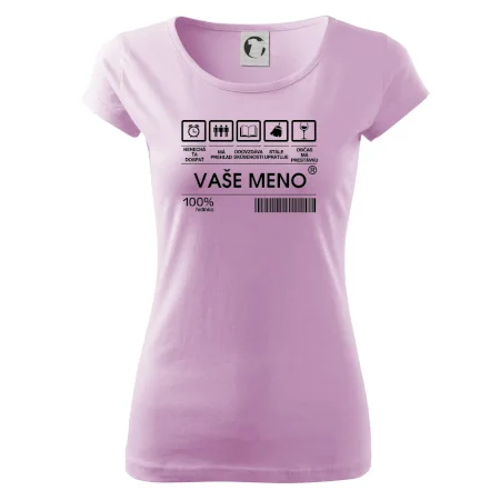 Vaše meno - čiarový kód