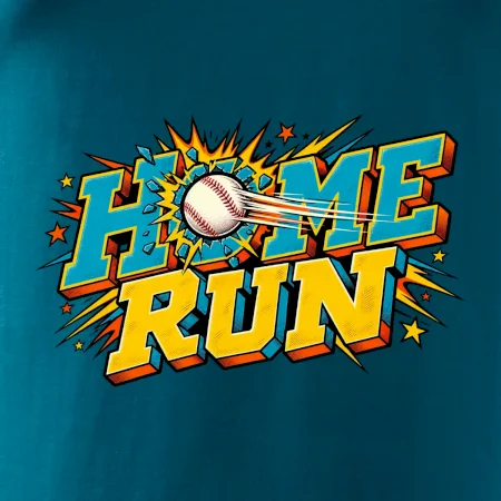 Home run komiksový nápis