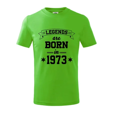 Legends are born in 1973