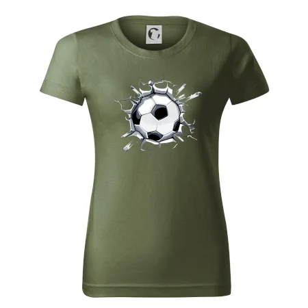 Futbalová lopta v triku