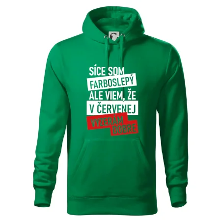 Síce som farboslepý, ale viem, že v červenej vyzerám dobre
