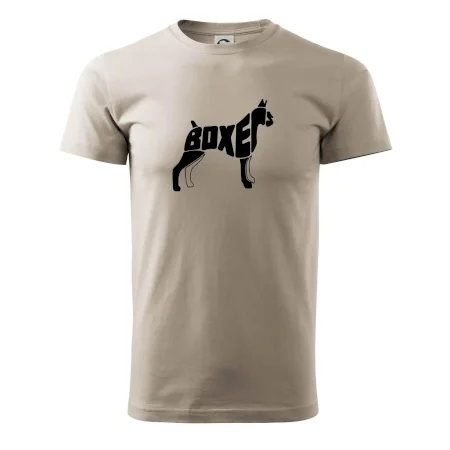 Boxer nápis v tele