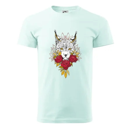 Rys s červenými ružami (Pecka design)