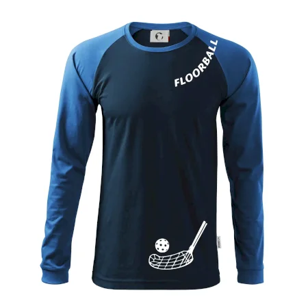 Floorball nápis šikmo