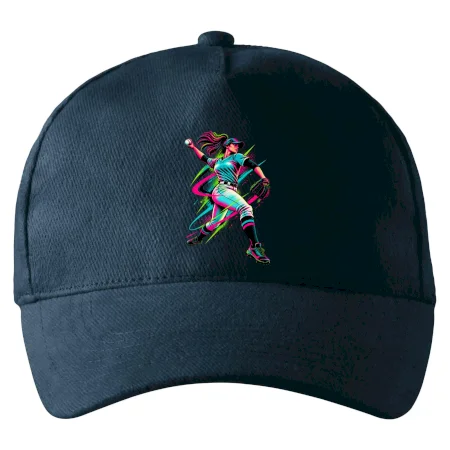 Baseballová nadhazovačka neonový pop art