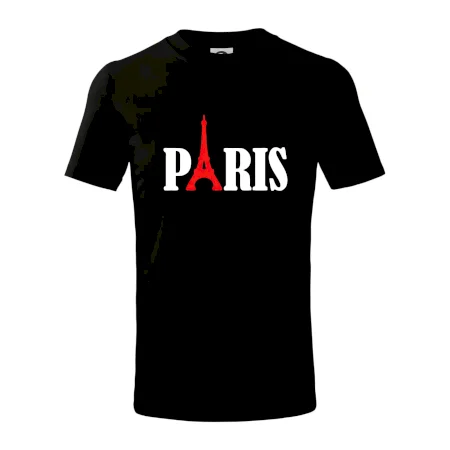 Paris nápis Eiffelova veža