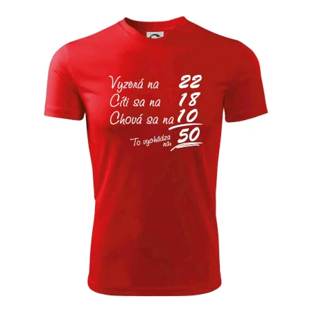 Vyzerá, cíti sa, chová sa - 50 rokov