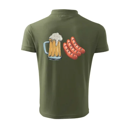 Pivo a klobása