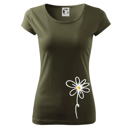 Kopretina - dole na výšku