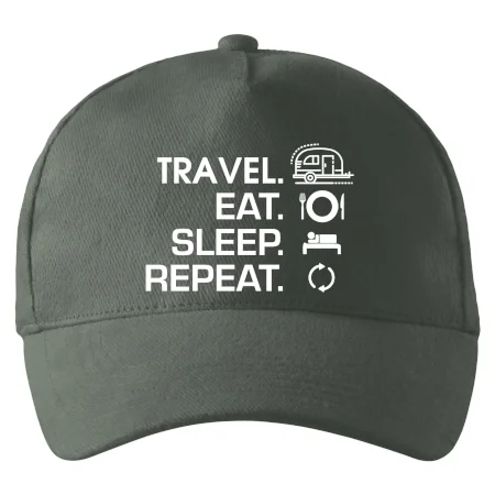 Eat sleep travel - Malý príves