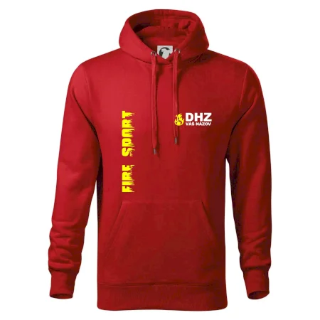 DHZ (oheň, firesport, názov sboru - vlastný nápis)