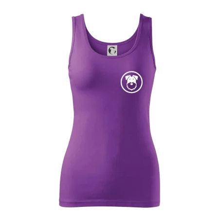 Bradáč v koliesku na prsníku