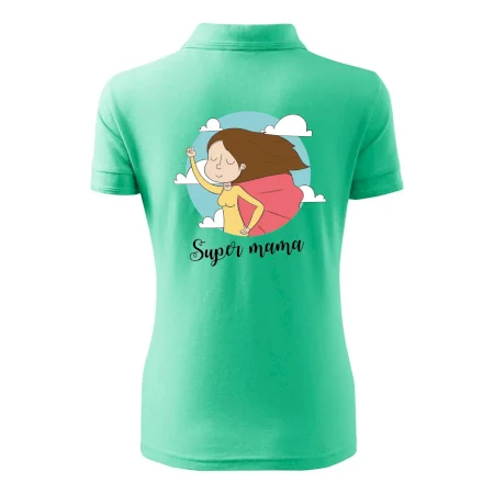 Kreslený obrázok Super mama