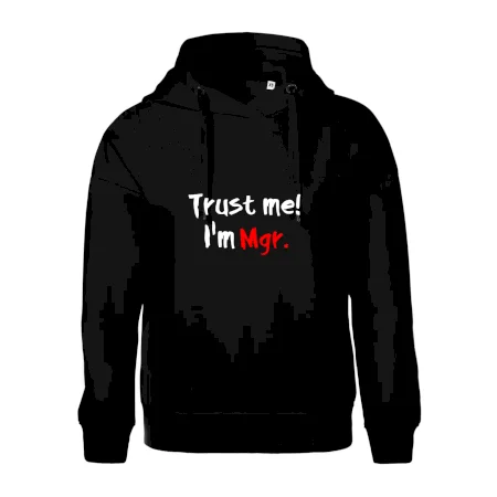 Trust me I´m  Mgr. / Ver mi som Magister.
