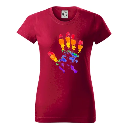 LGBT hand print