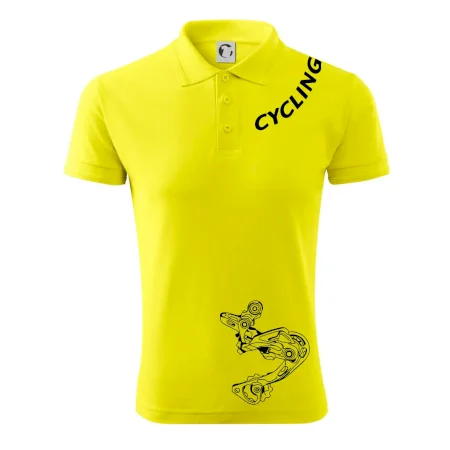 Cycling nápis šikmo