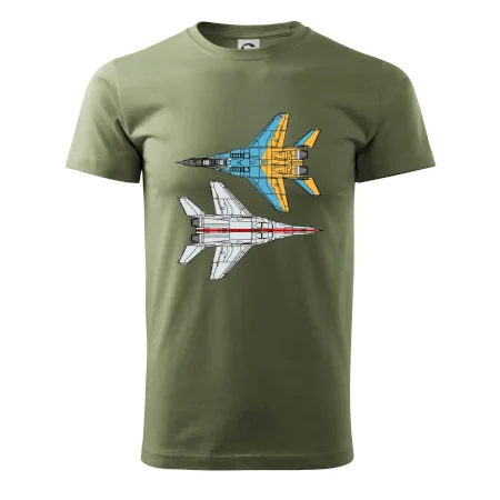 Mig 29 Fulcrum zo spoda a zo shora