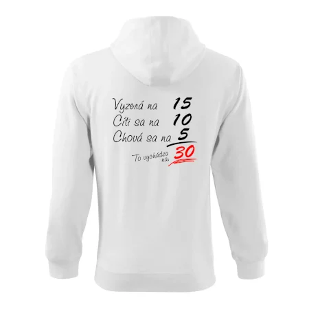 Vyzerá, cíti sa, chová sa - 30 rokov