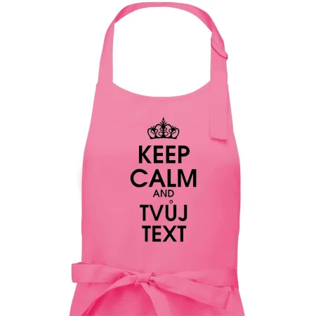 Keep calm - váš text