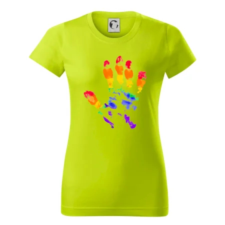 LGBT hand print