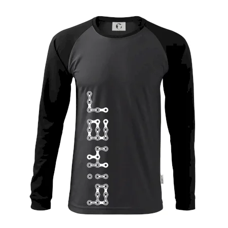 Biker nápis na výšku reťaz