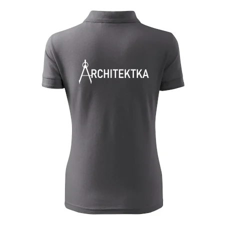 Architektka nápis