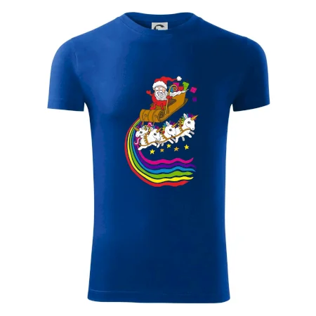 Santa a jednorožce (Pecka design)